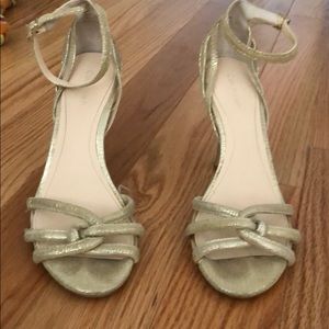 Calvin Klein Gold Heels